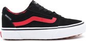 Vans Sneakers - Maat 30 - Unisex - zwart - rood - wit