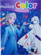 Disney's Frozen Kleurboek +/- 32 kleurplaten + Stickers