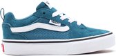 Vans Sneakers - Maat 32.5 - Unisex - petrol blauw - wit