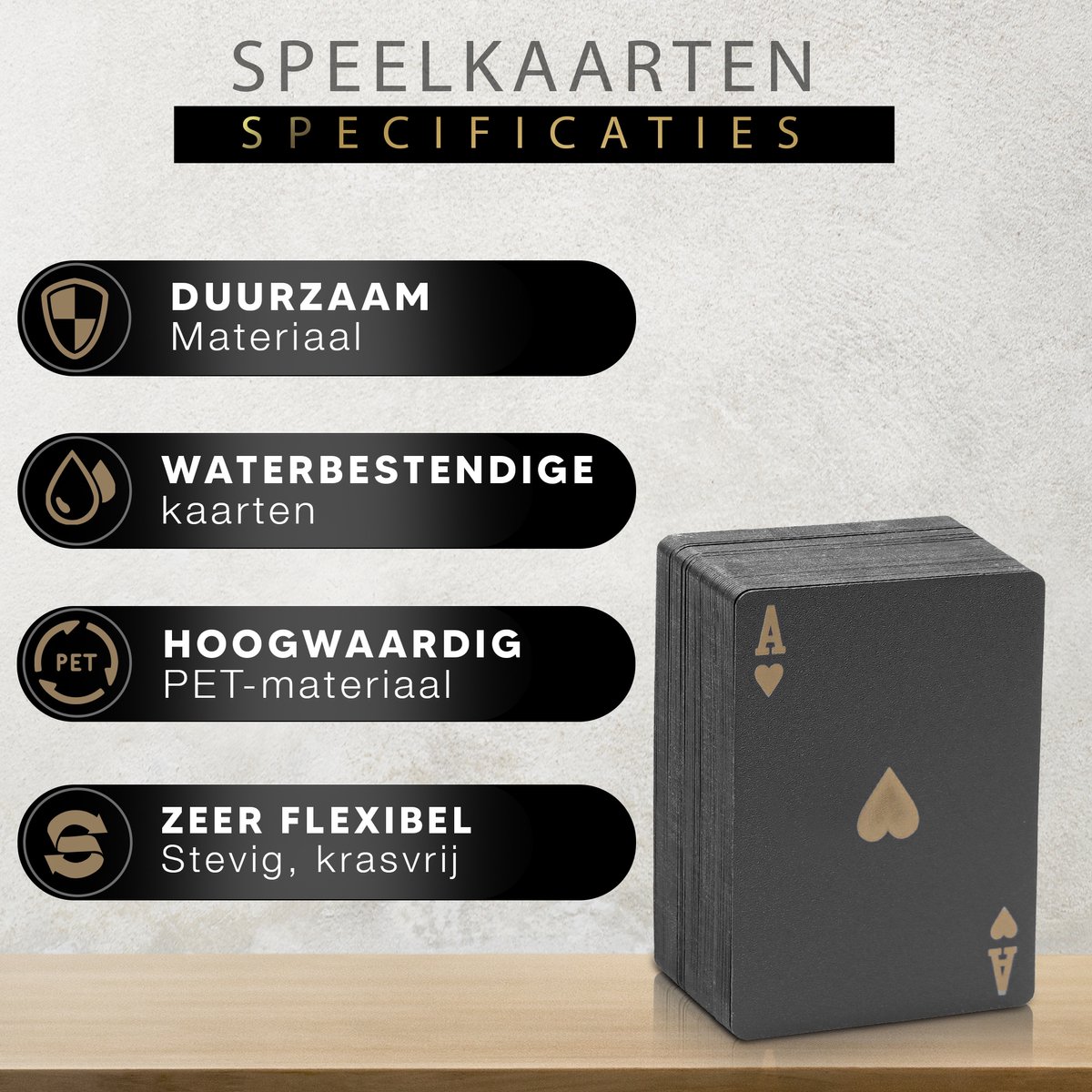 Speelkaarten senior geplastificeerd - speelgoed kopen? | Korting tot 68