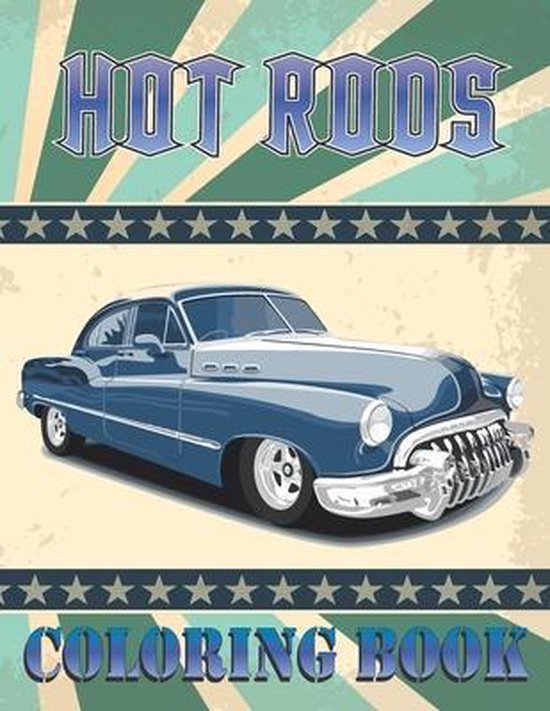 Hot Rods Coloring Book