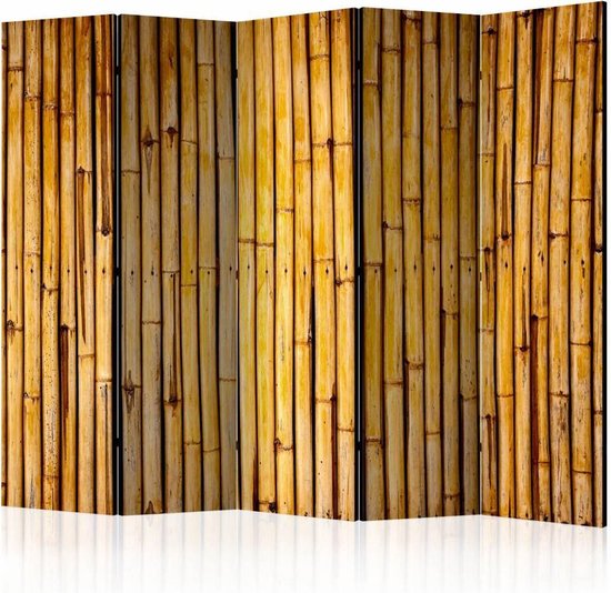 deken Krijgsgevangene verlegen Vouwscherm - Bamboe tuin 225x172cm , gemonteerd geleverd, dubbelzijdig  geprint... | bol.com