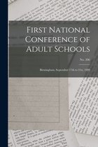 First National Conference of Adult Schools