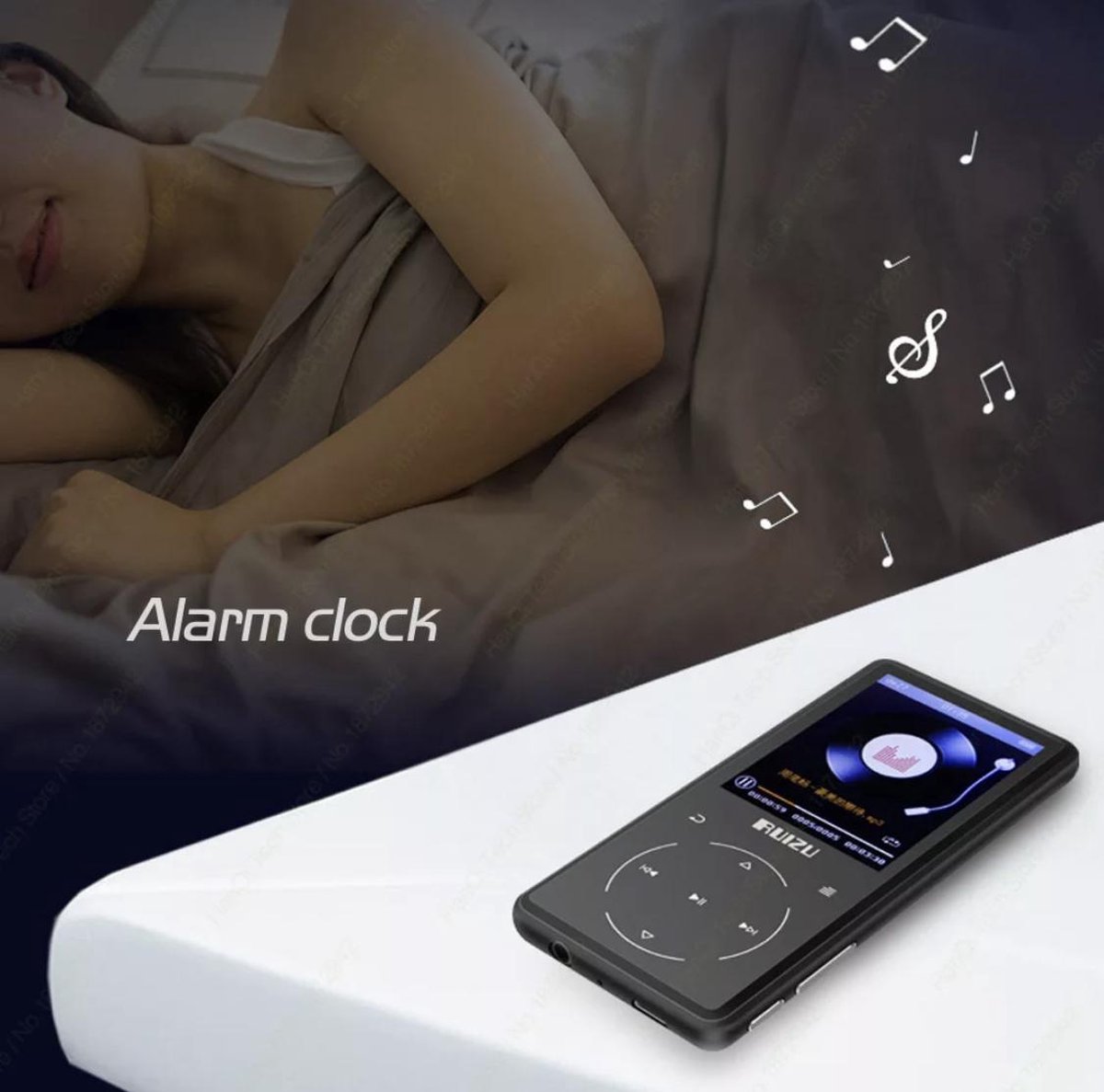 Ruizu D16 MP3 Player BT - 8 GB