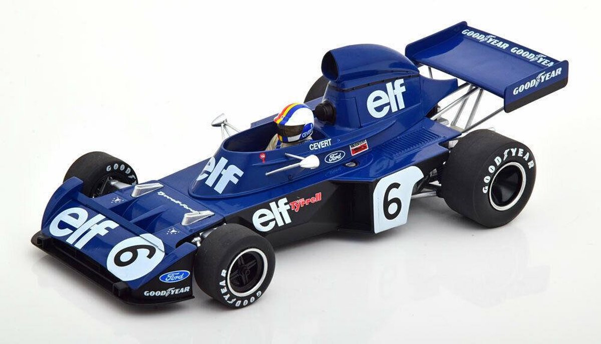 Tyrrell Ford 006 #6 2nd Belgium GP (Zolder) 1973 - 1:18 - Modelcar Group