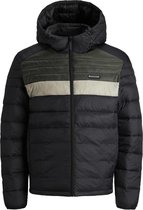 JACK&JONES JJEACE PUFFER HOOD Heren Jas - Maat M