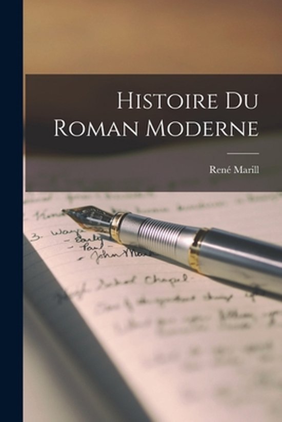 Histoire Du Roman Moderne - cover