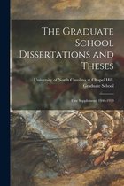 The Graduate School Dissertations and Theses: First Supplement