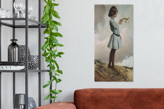 Geraldine Russell - Peinture de John White Alexander Toile 40x80 cm - Tirage photo sur toile (Décoration murale salon / chambre)