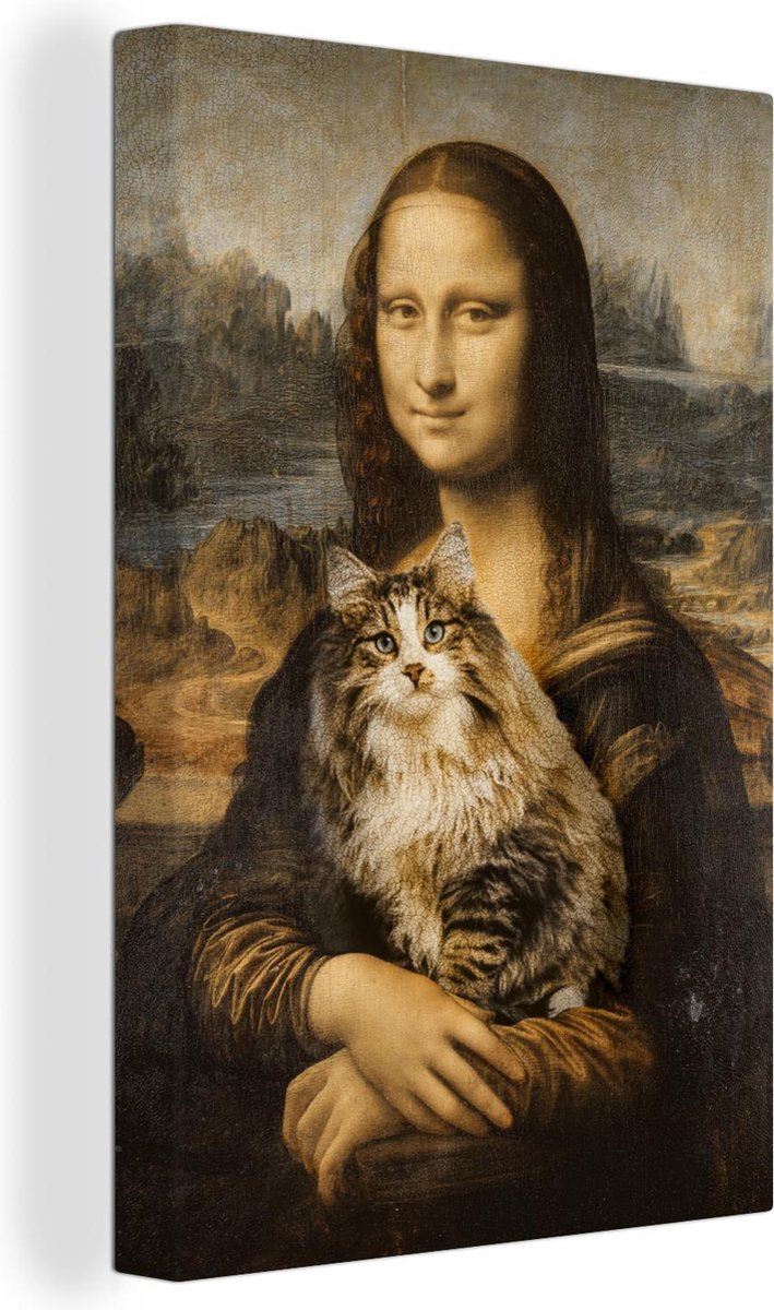 Imprssion Sur Toil Mona Lisa, Multicoulur, 45x3x70 Cm Epikasa 8681847287605