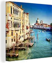 Venise toile 20x30 cm - petit - impression photo sur toile peinture (Décoration murale salon / chambre) / villes Peintures sur toile