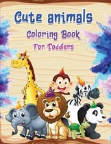 Cute Animals Coloring Book for Toddlers