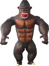 iBello Opblaasbaar King Kong kostuum - Voor Volwassenen - King Kong Pak - Carnaval - Party's