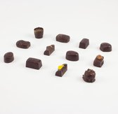 Doosje Bonbons Pure chocolade - 90 stuks