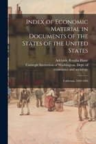 Index of Economic Material in Documents of the States of the United States