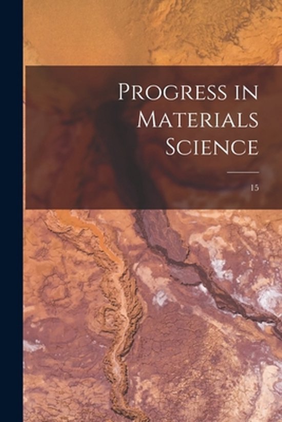 Progress in Materials Science; 15 - cover