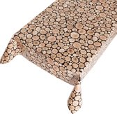 Tafelkleed Logs - 140 x 190 cm