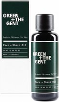 Groen + The Gent Face & Shave Oil (Gezichtsolie) - 50ml