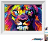 Artstudioclub® Peinture Diamond adulte 25 x 30 cm Lion