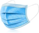 Octoclean® Mondkapjes 2.500 stuks - 3 laags - CE - mondmasker Chirurgisch NIET medisch - 2.500 stuks - one Size - Blauw neusbeugel