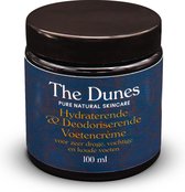 The Dunes pure natural skincare Hydraterende & Deodoriserende Voetencrème met etherische oliën van Cipres, Lavendel, Munt, Salie en allantoïne die voeten zacht en week maakt, hydra