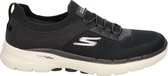 Skechers Go Walk 6 dames instapschoenen - Zwart - Maat 40