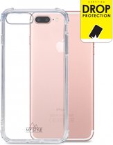 Apple iPhone 7 Plus Hoesje - My Style - Protective Flex Serie - TPU Backcover - Transparant - Hoesje Geschikt Voor Apple iPhone 7 Plus