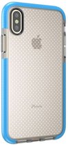 Apple iPhone X/10 Hoesje - Mobigear - Full Bumper Serie - Hard Kunststof Backcover - Transparant / Blauw - Hoesje Geschikt Voor Apple iPhone X/10