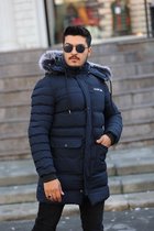 Winterjas heren | Outdoorjas Heren - Katoenen Winterjas Jas Voor Mannen Merk Bomber Jas Dikke Parka Homme Warm Tops -20 Graden - XXL