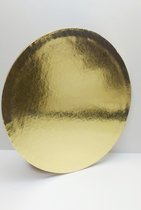 6 x Goud Cake Drum Rond Ø 20 cm | Taart | Verjaardag | Feest |