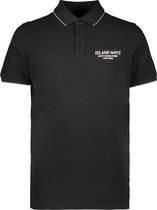 Cars Jeans DEXT Heren Poloshirt Black - Maat XXXL