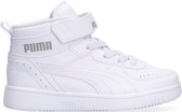 PUMA Rebound JOY AC PS Unisex Sneakers - Puma White-Puma White-Limestone - Maat 30