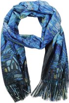 Warme Sjaal met Schilderij - 180x70 cm - Model 6