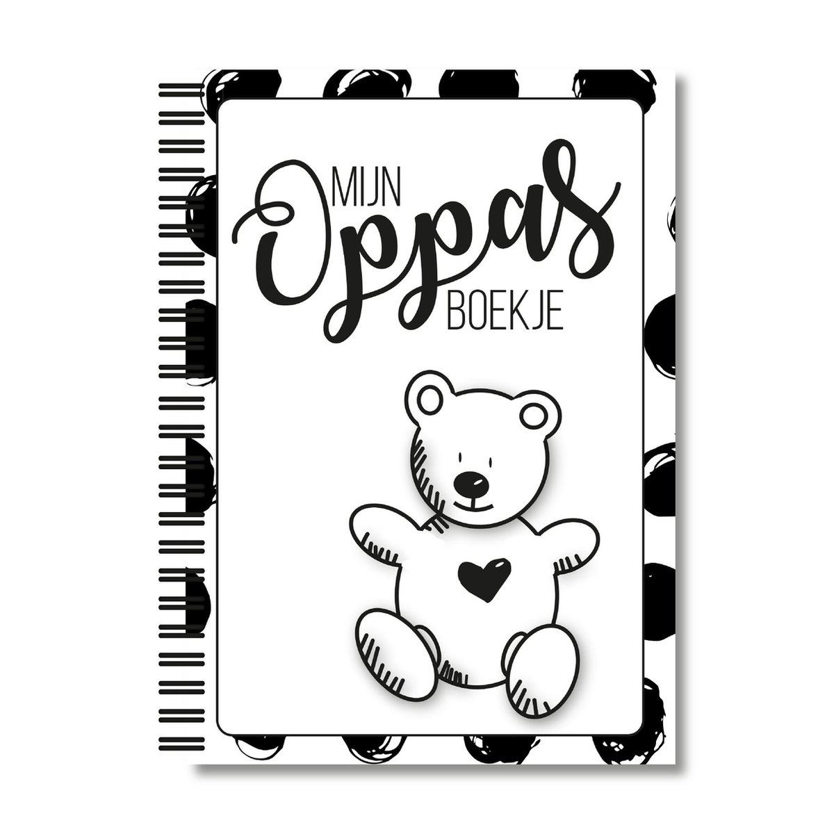 Oppasboekje - Opvangboekje - kinderopvang dagboek, gastouder kinderdagverblijf - baby - peuter - invulboekje - ringband