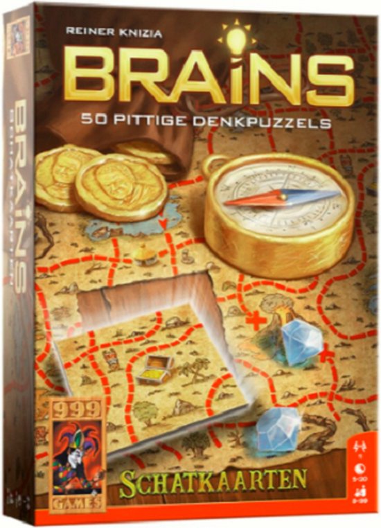 Afbeelding van het spel 999 Games Brains Schatkaarten