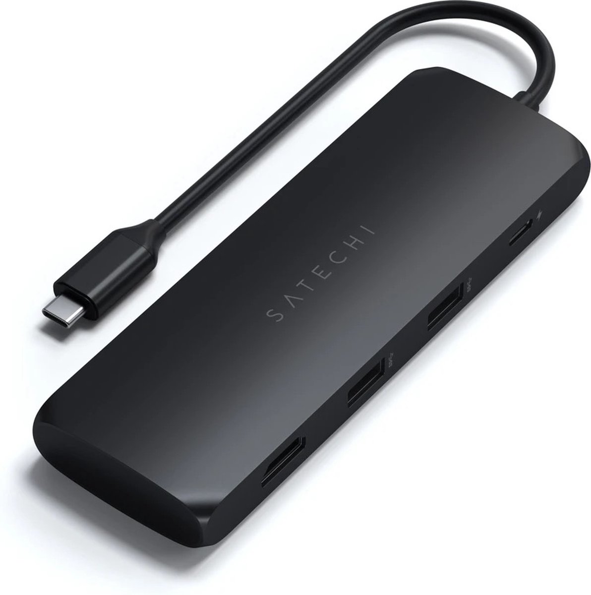 Satechi USB-C Hybrid Multiport Adapter met SSD slot -Black