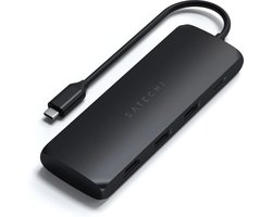 Satechi USB-C Hybrid Multiport Adapter met SSD slot -Black