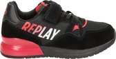 Replay jongens sneaker - Zwart rood - Maat 34