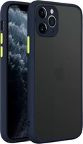 Smoke Transparant iPhone 11 Pro hoesje - Hoesje Apple iPhone 11 Pro - iPhone 11 Pro Case - hoesje iPhone 11 Pro - telefoonhoesje iPhone 11 Pro - Siliconen hoesje - Transparant - Smoke - Blauw