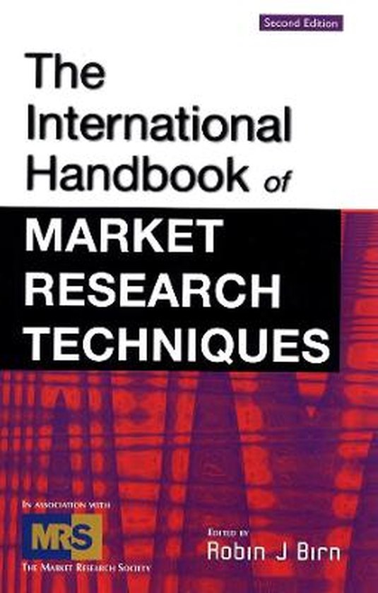 The International Handbook of Market Research Techniques - cover
