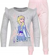 Disney Frozen pyjama - grijs - roos - Maat 104 / 4 jaar
