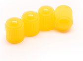 TT-products ventieldoppen kunststof geel 4 stuks