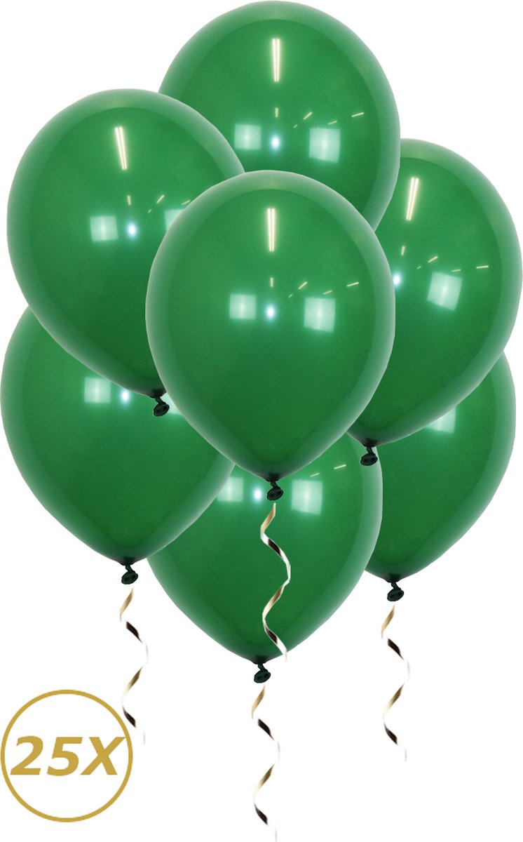 Groene Helium Ballonnen Kerst Versiering Verjaardag Versiering Feest Versiering Jungle Ballon Groen Decoratie 25 Stuks - Q2P