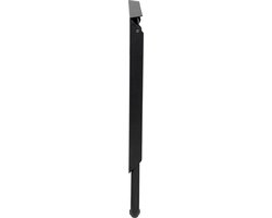 Crespo - Bijzettafel - AP/290 - 43x45 cm - Zwart van Crespo — afbeelding 3