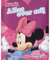Disney Minnie Mouse Dagboek met slot - Alles over mij - Paars / Roze - Hardcover - 20 x 16 cm