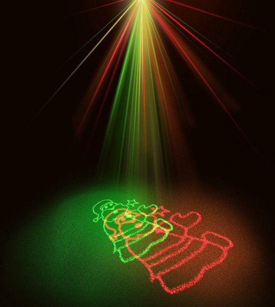 Projecteur LED Lumineux Laser Vert - Deco noel - Badaboum