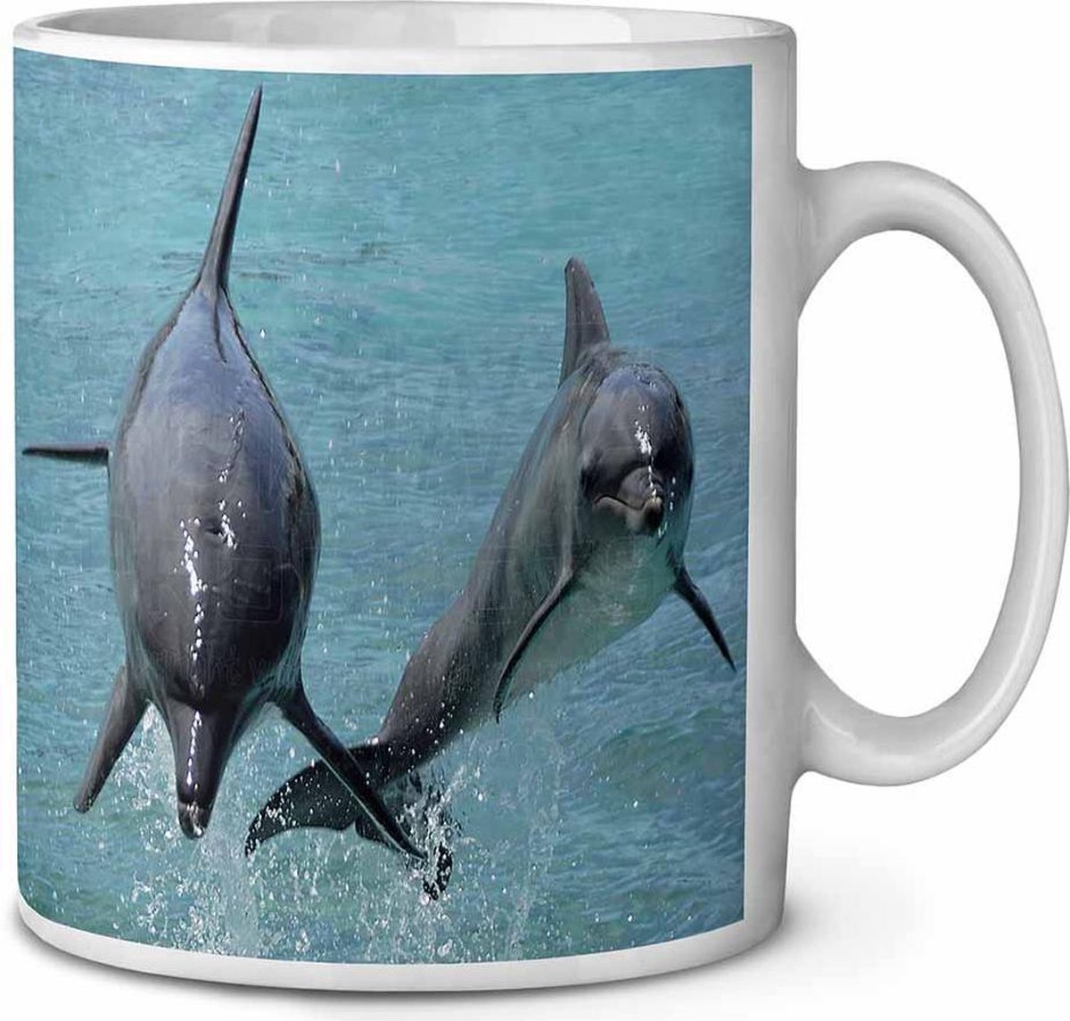 Dolfijnen Springend Koffie-thee mok