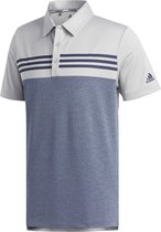 adidas Performance Adi Htr Block Polo Mannen grijs Xl