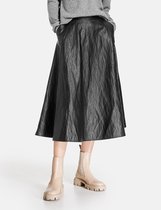 TAIFUN Dames Midirok van imitatieleer