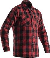 RST X Kevlar Lumberjack Ce Mens Textile Shirt Red 46 - Maat - Jas